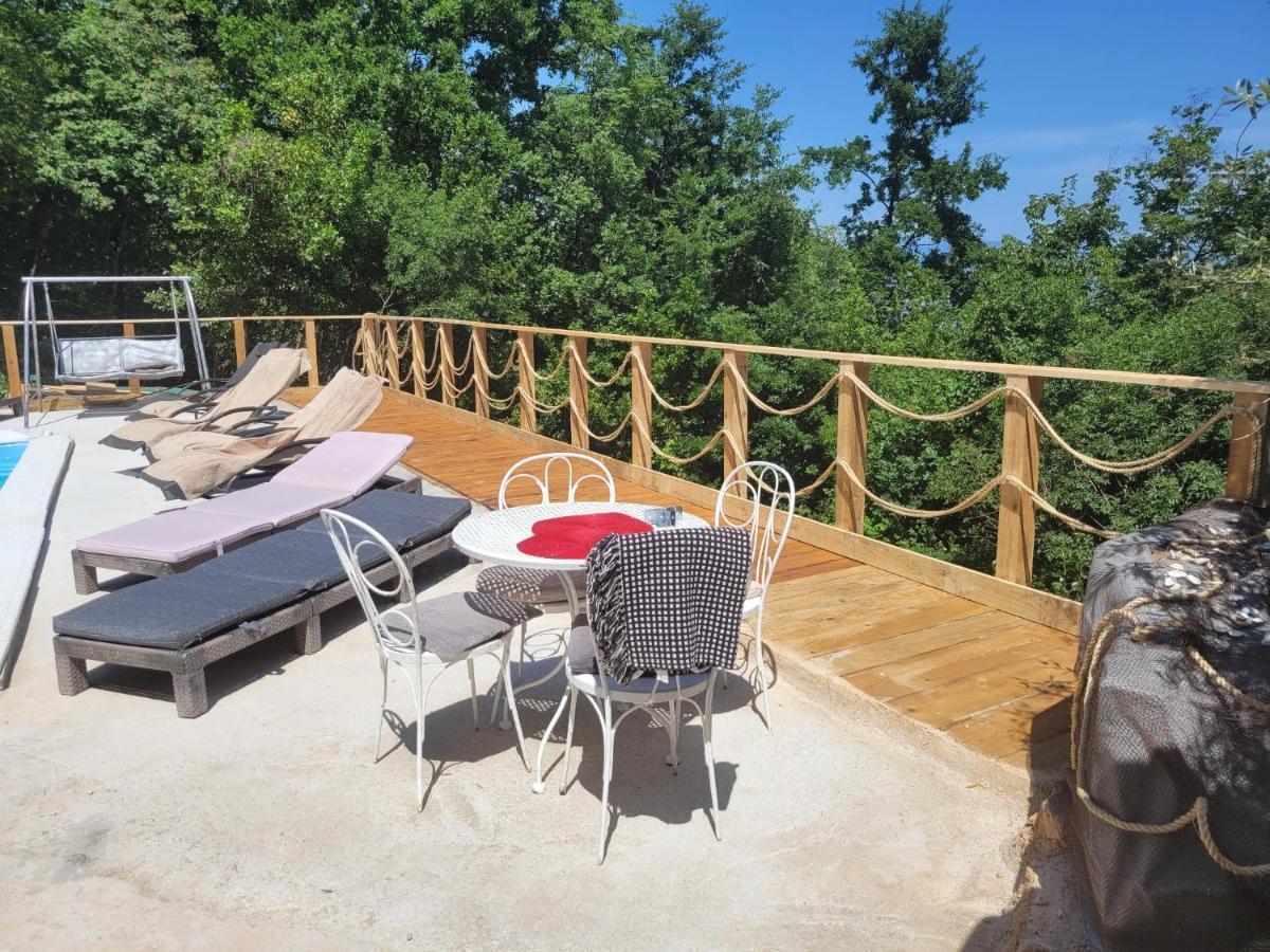Ferienwohnung Mit Pool Kroatien Mit Meerblick Und Pool Lovran Exterior photo