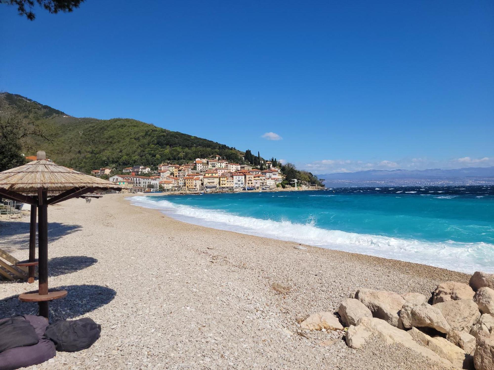 Ferienwohnung Mit Pool Kroatien Mit Meerblick Und Pool Lovran Exterior photo